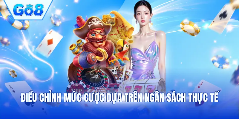 Điều chỉnh mức cược dựa trên ngân sách thực tế