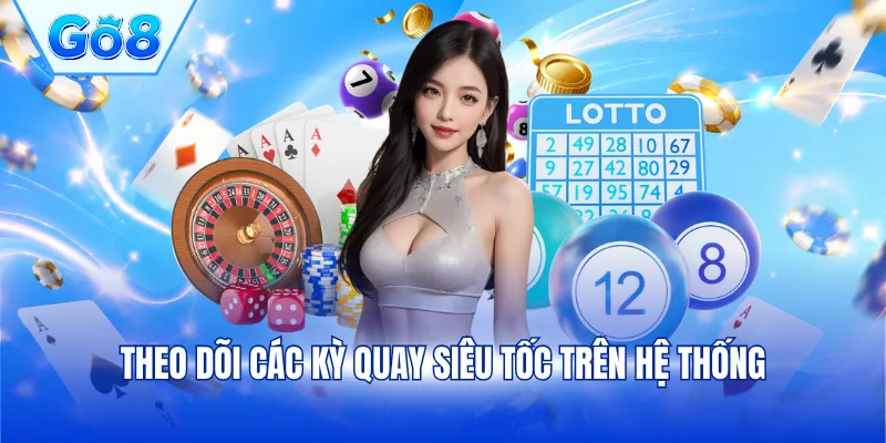 Theo dõi các kỳ quay siêu tốc trên hệ thống